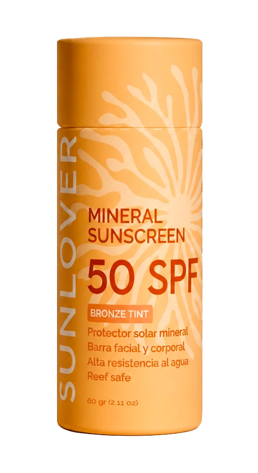Barra de protector solar mineral Sunlover